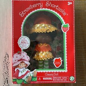 Strawberry Shortcake 1980s Orange Blossom Doll-2017 NIB
